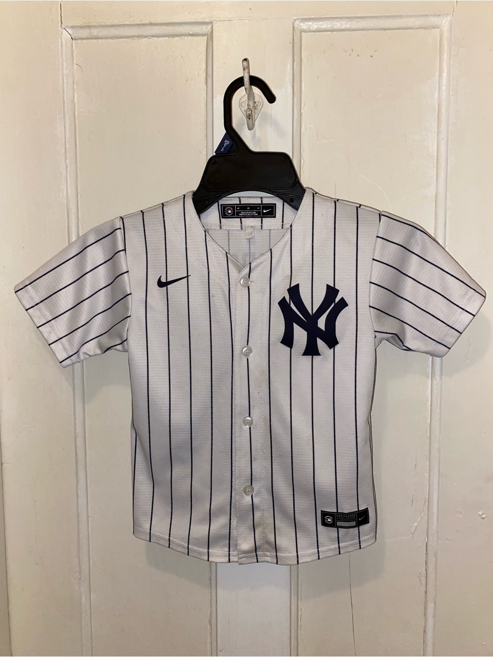Toddler 4T New York Yankees Aaron
Judge Nike White Home Replica Player Jersey